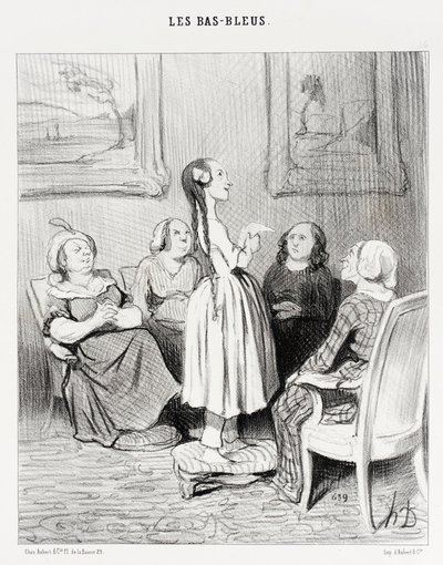 ...dussent-ils me maudire da Honoré Daumier